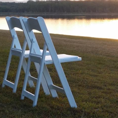 Hire Americana Chair in White, in Port Kennedy, WA